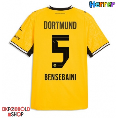 Borussia Dortmund Ramy Bensebaini #5 Hjemmebanetrøje 2026-27 Kort ærmer